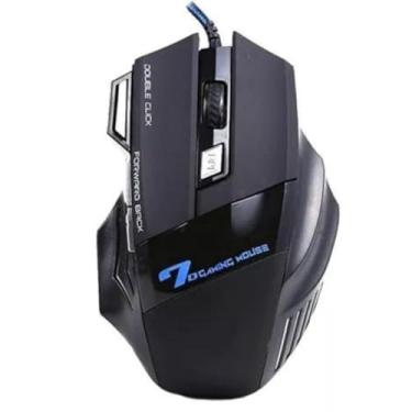 Imagem de Mouse Gamer X7 Ajuste de DPI LED Colorido Alta Precisão Design Ergonômico Ideal para Jogos e Escritório