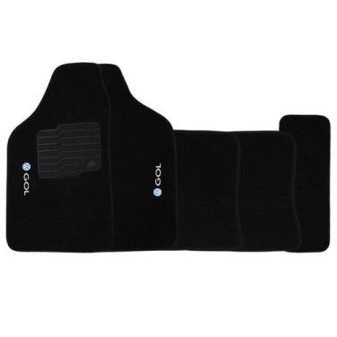 Imagem de Tapete Carpete Gol Quadrado Bola G2 G3 G4 G5 1980 a 2013 Logo Bordado 