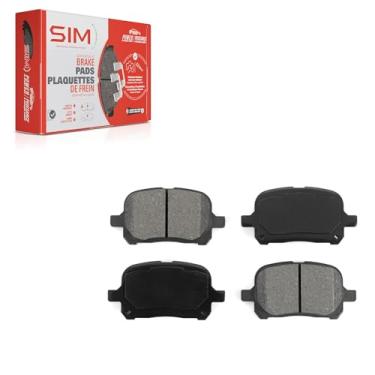 Imagem de Pastilhas de freio a disco dianteiro SIM-707 para Toyota Camry Avalon Lexus RX300 ES300 Solara