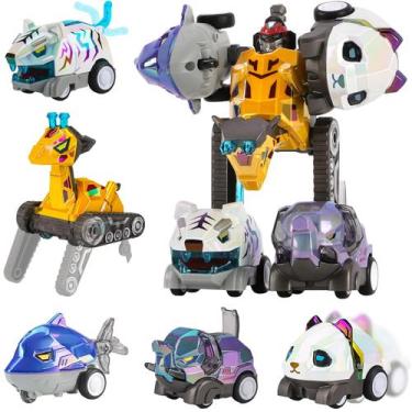 Imagem de Transformador de brinquedo VUSUMOK para crianças de 5 a 7 anos com car