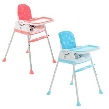 Imagem de Cadeira De Alimentação Bebê Portátil Zest Maxi Baby - Rosa