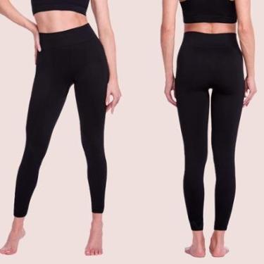 Imagem de Calça Feminina Legging Leg Plié Fitness Fit Para Academia Treino-Feminino