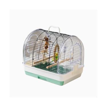 Imagem de Gaiola de pássaro para uso ao ar livre, papagaio, reprodução especial, pequeno e médio, ninho de pássaro (verde)