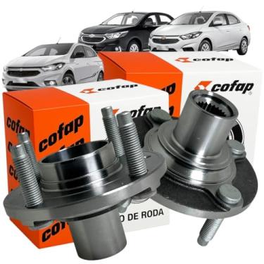 Imagem de Par de Cubos de Roda Dianteira CRC04024 Compatível com Cobalt Onix Prisma Sonic Spin 2012 a 2016 25 Dentes 4 Prisioneiros