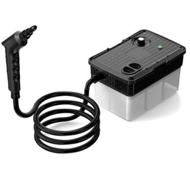 Imagem de Limpador A Vapor Para Pisos, Limpeza A Vapor PortáTil, 1500 W, 6 NíVeis AjustáVeis, Com 6 CabeçAs De Escova, Para RemoçãO De Manchas, Carro, Sofá, Piso, Banheiro, Janela