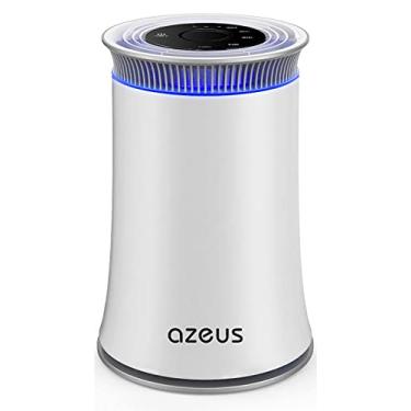 Imagem de AZEUS Purificador de ar para alergias domésticas, animais de estimação, pelo no quarto, até 528 pés quadrados, sala grande, filtro HEPA verdadeiro H13, eliminadores de odores de limpeza do sistema de filtragem 25db, sem ozônio, remove 99,97% de pólen de fumaça de poeira