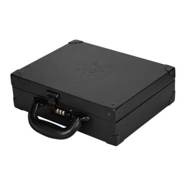 Imagem de KiBcsLic Estojo de ferramentas de cabeleireiro para barbeiro, versátil, portátil, grande capacidade, fashion, para barbeiro, estojo de transporte, tesoura,