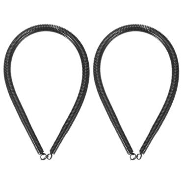 Imagem de HARFINGTON 2 peças dobrador de tubo de mola de PVC 12,5 mm OD 520 mm de comprimento tipo B mola de dobra de tubo para dispositivos de dobra de tubos em energia hidráulica doméstica, preto