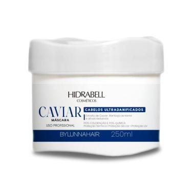 Imagem de Máscara Reconstrutora Caviar 250g Hidrabell Restauração dos Fios Quebr