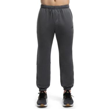 Imagem de Calça de Academia Masculina Fit - Olympikus, Picth gray, P