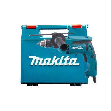 Imagem de Furadeira de Impacto 16Mm 760W Com Punho Lateral Limitador Profundidade Maleta HP1640K 127V Makita