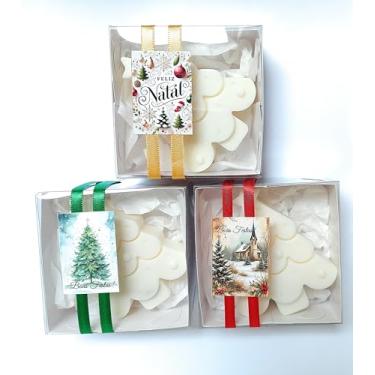 Imagem de Vela Aromática de Natal - Lembrancinha Vela árvore de Natal