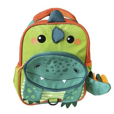 Imagem de Mochila Costas Kids Escolar Pets Bichinhos Pequena Baby Tail, Dino