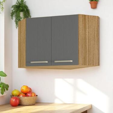 Imagem de Armário Para Canto Obliquo Ametista Freijó Gris