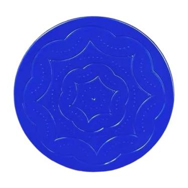 Imagem de Colaxi Prancha giratória para dançarinos, disco de treinamento de equilíbrio, disco de pirueta antiderrapante, prancha giratória para dança, esportes fitness, Azul