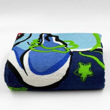 Imagem de Toalha de Banho Dohler Lilo Stitch 70x115 Infantil, UN, MARINHO-STITCH