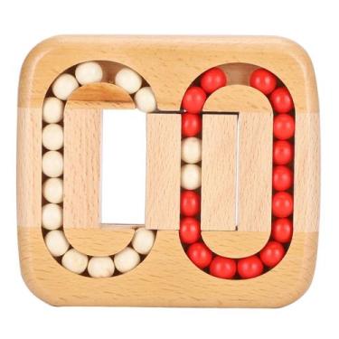 Imagem de Brinquedo de madeira Planar Ball Luban Lock Unlock Unlock, presente pa