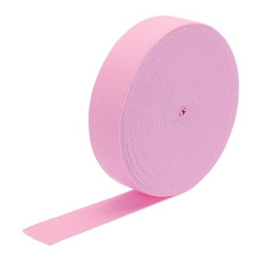 Imagem de Generic Bandas elásticas para costura 2,5 cm 10 jardas rosa claro carretel elástico de malha alta elasticidade para perucas, cintura e calças