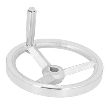 Imagem de SUNGOOYUE Volante de Torno de Ferro Fundido Com Alça, Aplicação Versátil para Operadores de Máquinas Industriais