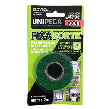 Imagem de Fita Dupla Face 9mm 2m Fixa Forte EXP0535.0003 Unipega