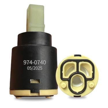 Imagem de 9740740 Pfister Avalon/Treviso, Série 26/529 - Substituição do cartucho de torneira de 25 mm - Qualidade OEM compatível com KCG 66073, Hanover, 4,5 cm de comprimento, N25D, Hain-Yo GL02GJ