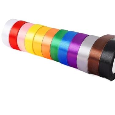 Imagem de Fita Cetim Nº9 38mm 11m/23m/45m | Laços Presente e Artesanato | Decoração Festas e Embalagens | Cores Variadas Premium(Rosa chiclete,23,metros,cetim)