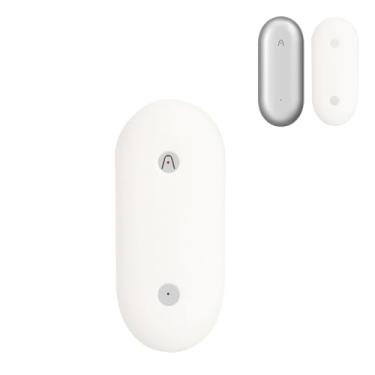 Imagem de Oshmirian Capa para gravador PLAUD Note Pro/NotePin AI – Capa protetora de silicone fina, compatível com carregamento com e sem fio, anti-impressão digital, à prova de choque, design usável, branca