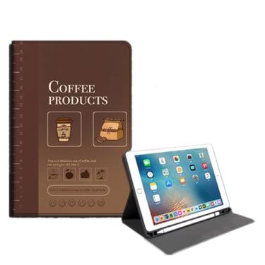 Imagem de Yzlvigrous Capa para ipad Mini 6 Gen 2021/ipad Mini 7 Gen 2024, Capa Fina de Suporte PU de 8.3 Polegadas com Despertar/sono Automático, Visualização em Vários Ângulos