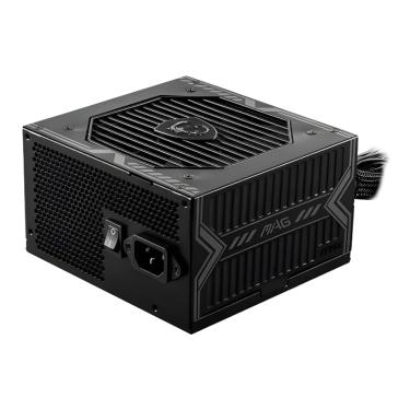 Imagem de Fonte Gamer MSI MAG A550BN 550W 80 Plus Bronze PFC Ativo C/Cabo Preto - MAG-A550BN-L