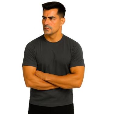 Imagem de Kit 4 Camisetas Dry Fit Masculina Manga Curta Academia Corrida Treino 