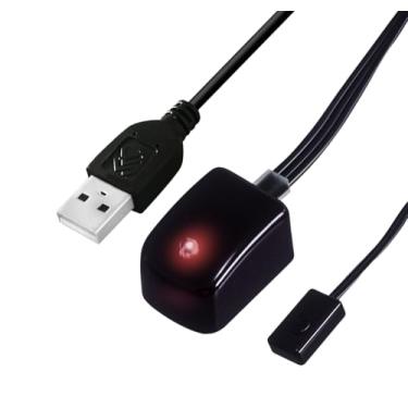 Imagem de Extensor de controle remoto de TV repetidor infravermelho de 1,8 m com porta USB com receptor para caixa de cabo/STB/amplificador, repetidor estendido IR - SUA (dispositivo de controle 1)