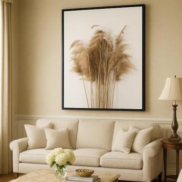 Imagem de Quadro Decorativo Canvas Folhagens Secas- - Quadros On-Line