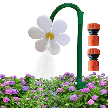 Imagem de Aspersor de flores para crianças | Pulverizador rotativo de 360 graus - Aspersor decorativo para uso ao ar livre para crianças, aquático, divertido, fazenda, parque, legumes, playground, cachorro