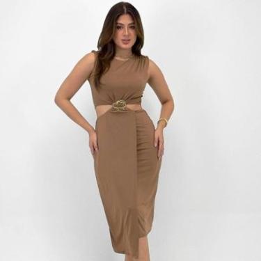 Imagem de Vestido Formitz Regata Midi Feminino-Feminino