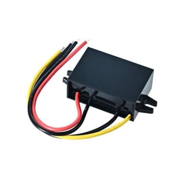 Imagem de Conversor DC-DC 24V36V48V60V Step-Down to 5V 2A Buck Converter 30-90Vto5V3A15W módulo de tensão transformador de fonte de alimentação impermeável OROAOBOMT (30V-90V_5V 2A)
