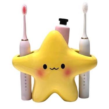 Imagem de Porta Escovas Elétricas,Armazenamento Anti-Deslizante E Poupa Espaço - Suporte De Armazenamento Divertido Para Escova De Dentes Elétrica | Para Organização De Pasta De Dentes E