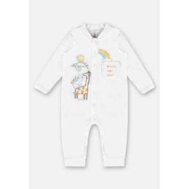 Imagem de Macacão Comfy Unissex para Bebê em Suedine Up Baby-Unissex