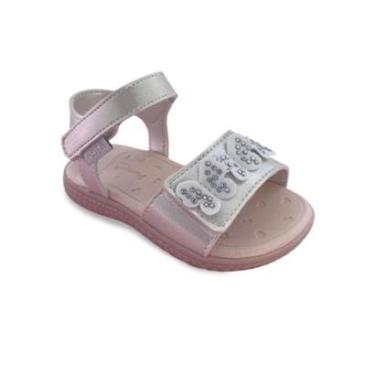 Imagem de Sandália Papete Infantil Pampili Bia Borboleta Verão Passeio-Feminino