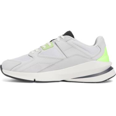 Imagem de Under Armour Unissex adulto Forge 96 Reissue, (014) Cinza Halo Quartzo Branco Hyper Green, 9.5 Women/8 Men