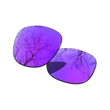 Imagem de ToughAsNails Lentes de reposição para óculos de sol Ray-Ban Meta Wayfarer RW4008 53 mm - HyperVision Plus Roxo Cromado - Polarizado