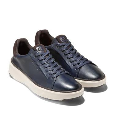 Imagem de Cole Haan Tênis de golfe feminino Grandpro Topspin impermeável, Midnight Moon/Dark Chocolate, 44