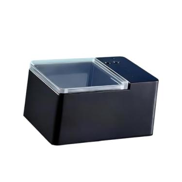 Imagem de Generic Dispensador automático de ração para peixes, alimentador automático para aquários redondos, acessório e selado, 80 Ml