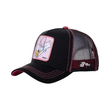 Imagem de Boné Snapback Unissex De Algodão Com Estampa De Anime Disney, Boné Hip