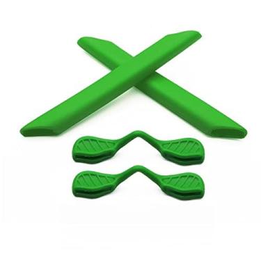 Imagem de Eye Opening Stuff Kit de borracha de substituição verde escuro para óculos de sol Oakley RadarLock Path