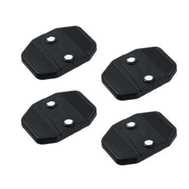 Imagem de Motoforti Capa de trava de porta de carro, protetor de fivela de trava de porta, para BMW Série 1 2017-2021, plástico ABS, preto, 4 peças
