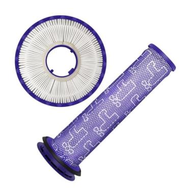 Imagem de Conjunto de filtro e pós-filtro, compatível com aspiradores Dyson DC41, DC65 e DC66, substitui os códigos 920769-01 e 920640-01.