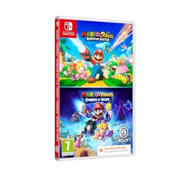 Imagem de Mario + Rabbids Kingdom Battle / Mario + Rabbids Sparks of Hope (Switch) (Code in Box)