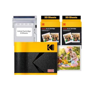Imagem de KODAK Impressora fotográfica portátil Mini 3 ERA 4PASS (amarelo, impressora + inicial 8 folhas + 60 folhas)