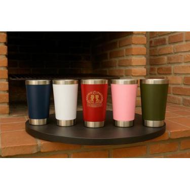 Imagem de Copo Térmico Personalizado 473ml com Nome  KeepCool Inox para Bebidas 