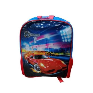 Imagem de Mochila Infantil de Costa Carros - Vermelha - FIRST